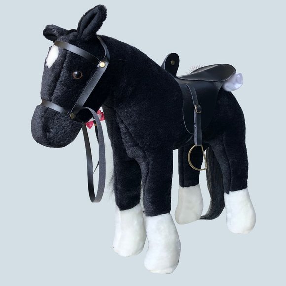 Premium pony toy with brush, hair clip and blanket - Picture 1 of 6